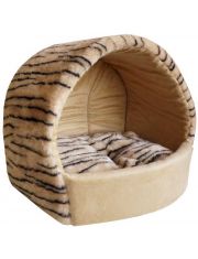 Дом эстрада-трансформер для животных Zooexpress из меха и плюша