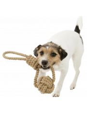 Игрушка для собак Trixie Be Nordic Веревочный мяч с петлей