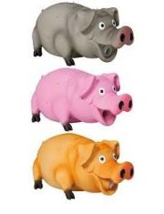 Игрушка для собак Trixie Свинья с щетиной и имитацией звуков животных