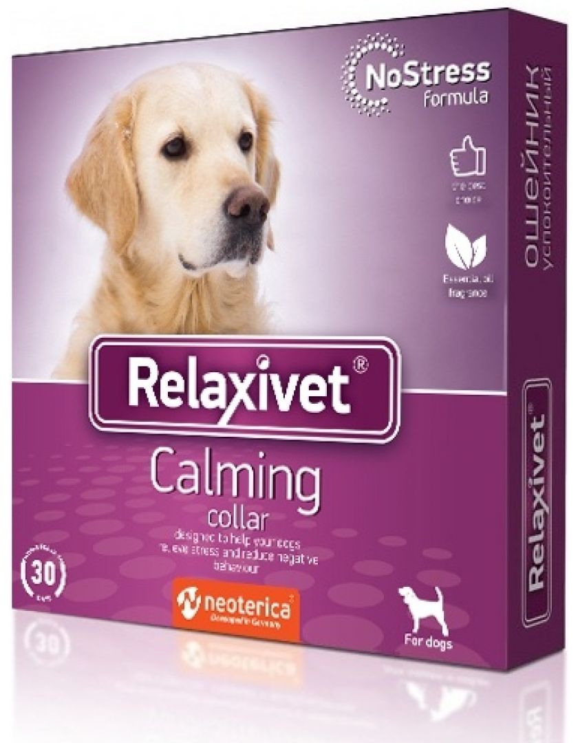 Успокоительный ошейник для кошек и собак Relaxivet