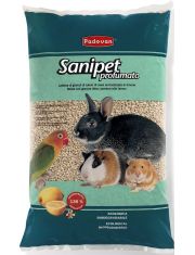 Наполнитель для грызунов и птиц Padovan Sanipet Profumato кукурузный с ароматом лимона