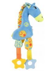 Игрушка для щенков Zolux Puppy Жираф плюшевый, голубой