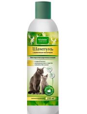 Шампунь с маточным молочком для короткошерстных кошек