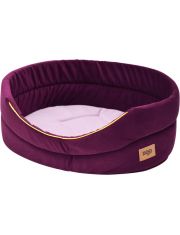 Лежанка для животных Zooexpress Ампир лиловый/баклажан