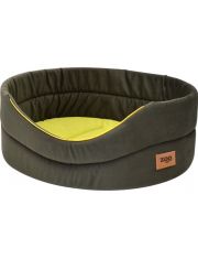 Лежанка для животных Zooexpress Ампир оливковая/зеленая