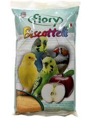 Лакомство для птиц Fiory Biscottelli бисквиты с яблоком