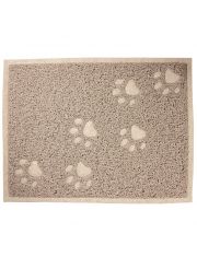 Коврик для кошачьего туалета Triol прямоугольный, бежевый