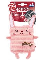 Игрушка для собак GiGwi Plush Friendz Кролик с пищалкой