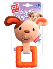 Игрушка для собак GiGwi Suppa Puppa Собачка с пищалкой