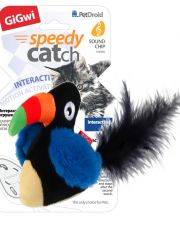 Игрушка для кошек GiGwi Speedy Catch Тукан со звуковым чипом, интерактивный