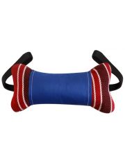 Игрушка для собак Zooexpress Кость №1 с 2-мя ручками текстиль