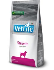 Сухой диетический корм для собак Farmina Vet Life Dog Struvite с курицей при струвитных уролитах