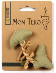 Игрушка для кошек Mon Tero Рыбья кость с кошачьей мятой