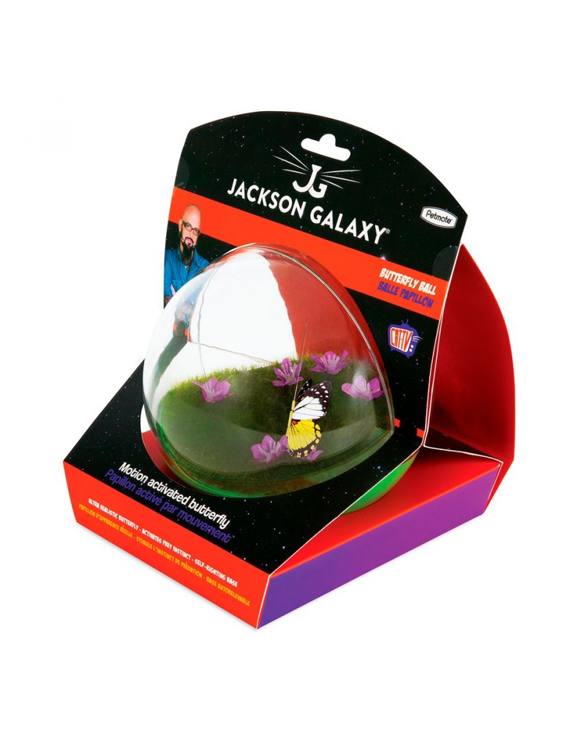 Petmate Jackson Galaxy Butterfly Ball for Cats