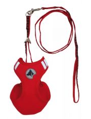 Шлейка-нагрудник для собак Сroci Hiking c отражающими пластинами и поводком