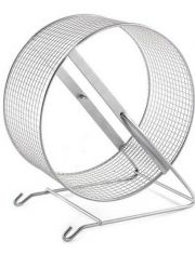 Колесо для грызунов Дарэлл беговое на подставке, металлическая сетка