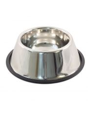 Миска металлическая для кокер-спаниеля Triol на резинке