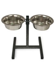 Стойка металлическая для животных Triol с двумя мисками