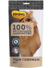Лакомство для собак Мнямс Уши говяжьи