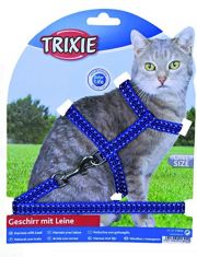Шлейка для кошек Trixie с поводком и отражателем