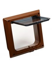 Дверца для кошек Барсик белая