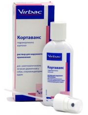 Спрей для собак Virbac Кортаванс препарат для лечения дерматозов сопровождающихся зудом
