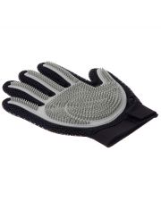 Перчатка для кошек и собак Pet Line на руку, силиконовая с шипами, большая