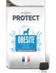 Сухой диетический корм для собак Flatazor Protect Obesite нуждающихся в снижении веса, регулирование поступления глюкозы при сахарном диабете