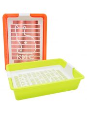 Туалет для кошек Zooexpress Кис глубокий с сеткой