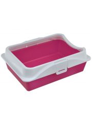 Туалет для кошек Zooexpress Rich с рамкой на защелках