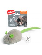 Игрушка для кошек GiGwi Cat Toys Мышка со звуковым чипом