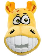 Игрушка для собак Triol Зубастый Жираф мягкая с пищалкой и отверстием для лакомств