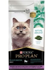 Сухой корм Pro Plan Nature Elements для взрослых кошек с чувствительным пищеварением или особыми предпочтениями в еде, с высоким содержанием индейки