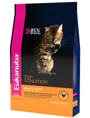 Сухой корм для кошек Eukanuba Adult Top Condition с домашней птицей