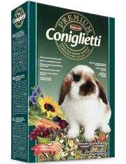 Корм для кроликов и молодняка Padovan Premium Coniglietti комплексный основной