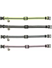 Ошейник для котят Trixie со светоотражающей полосой с колокольчиком