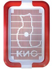 Туалет для кошек Zooexpress Кис с сеткой большой