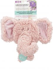 Игрушка для собак AromaDog Слон розовый с натуральным эфирным маслом лаванды