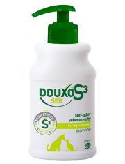 Шампунь для собак и кошек Douxo S3 Seb с кожей склонной к жирности, перхоти или шелушению
