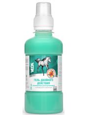 Гель для лошадей VEDA двойного действия охлаждающе-разогревающий с камфорой и ментолом