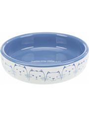 Миска для кошек Trixie Hello my little cat короткомордых пород, керамика