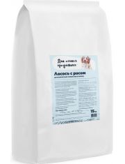 Корм для собак всех пород Лосось с рисом