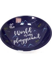 Миска для животных "Playground", синяя 