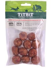 Лакомство для собак TiTBiT Золотая коллекция Фрикадельки из индейки в клюквенном соусе