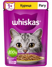 Влажный корм для кошек Whiskas Рагу с курицей