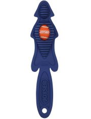 Игрушка для собак Joyser Slimmy Rubber Skin Fox Большая шкура лисы c мячом-пищалкой, синяя