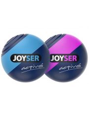 Игрушка для собак Joyser Active Ball Мяч резиновый с пищалкой средний, голубой и розовый