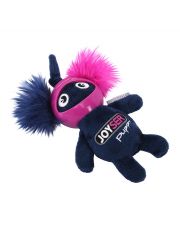 Игрушка для собак Joyser Puppy Squirrel with Helmet Белка в резиновом шлеме с пищалкой, синяя