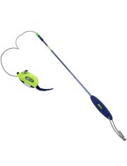 Дразнилка для кошек Joyser Catwand Teaser Мышка со звуковым чипом на стеке, зеленая