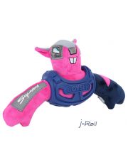 Игрушка для собак Joyser Squad Armored Squirrel Белка в броне с пищалкой, розовая